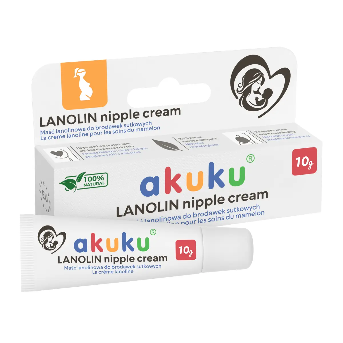 Lanolina 100% Czysta - naturalna maść regenerująca na brodawki i suchą skórę
